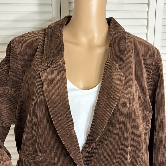 NWT Madewell Corduroy Crop Dorset Blazer Size XXL - Picture 6 of 13
